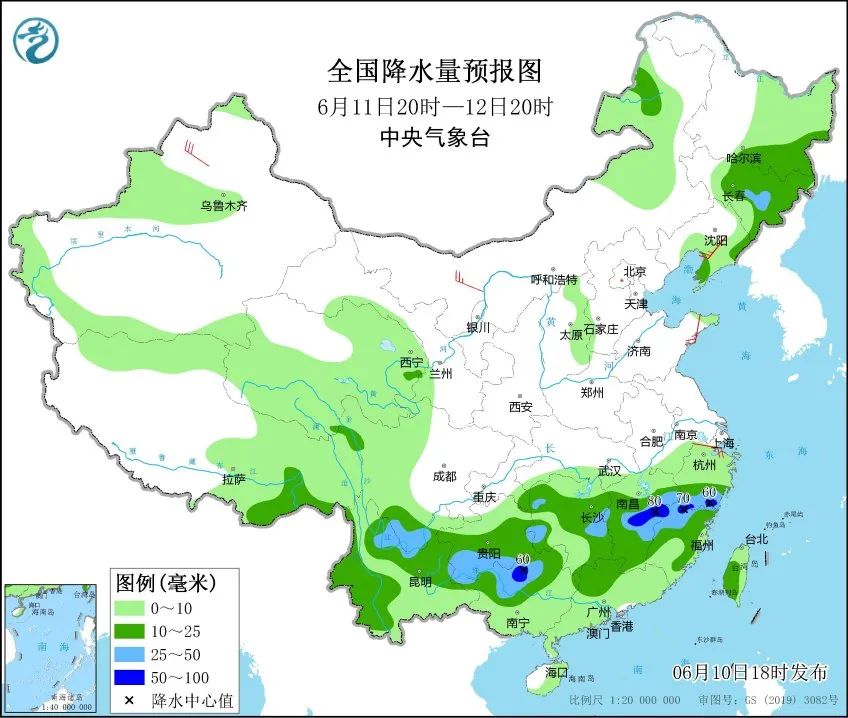 白渡镇最新天气预报